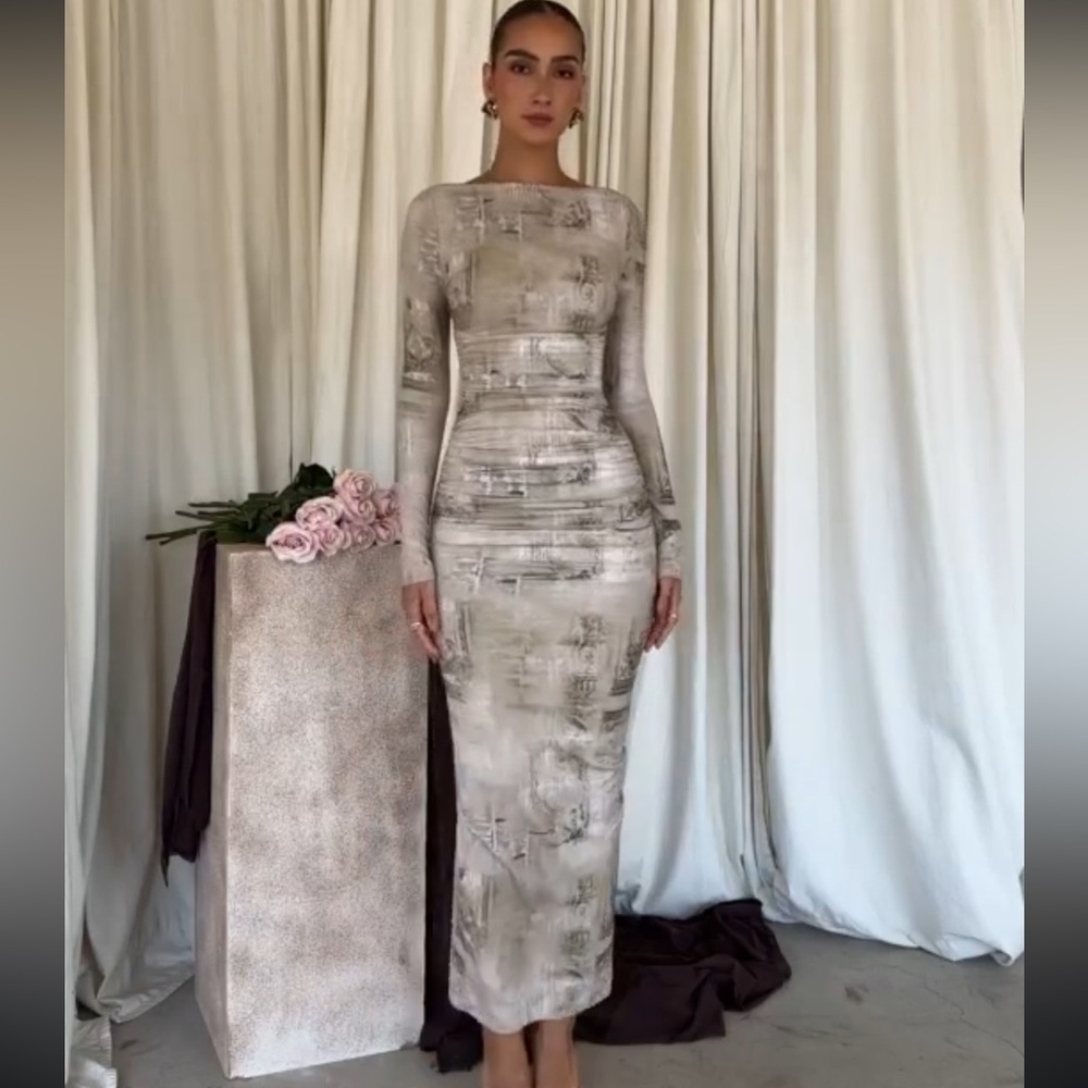 House of CB Lanetta Georgette Dress